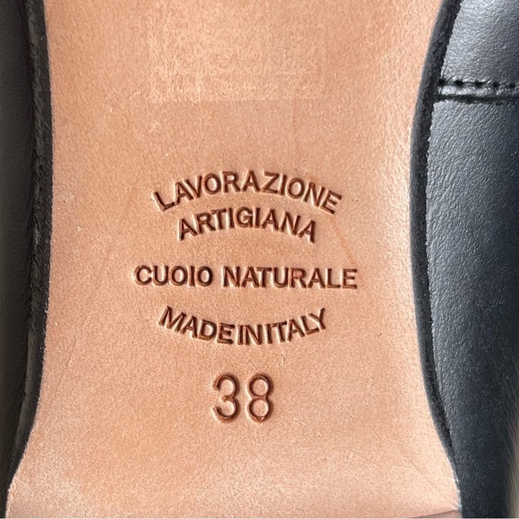 SUMMIT by White Mountain Women’s Flat Pointed Toe Leather Size EU 38 US 7.5 - Picture 9 of 9